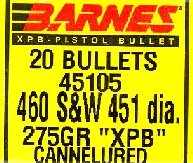 Barnes bullet box