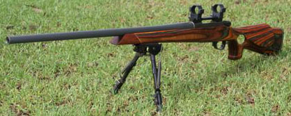 Custom built 6.5 Creedmoor rifle.