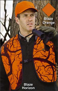 Cabela's Fleece Blaze Horizon Three-Quarter Vest