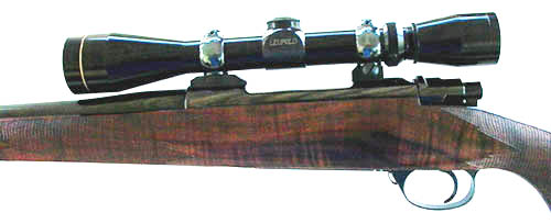 Custom Husqvarna hunting rifle by Larry Brace