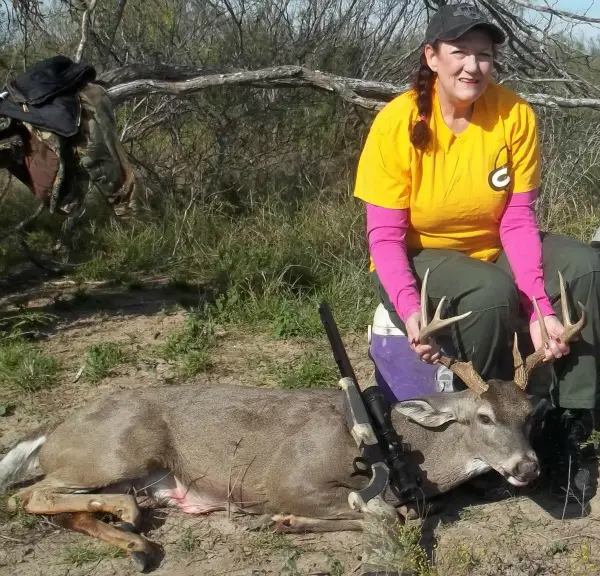 Mary's 10-point whitetail.