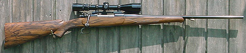 Custom Mauser 98 rifle