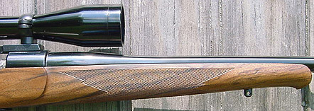 Custom Mauser 98 rifle forend