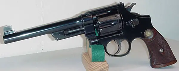 Smith & Wesson Triple-Lock Revolver.