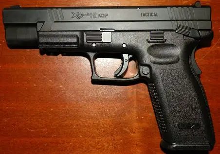 Springfield's XD Tactical Pistol. Photo by David Tong