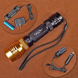 Stone River Gear Rechargeable LED Flashlight