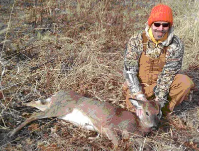 Mike and his first buck