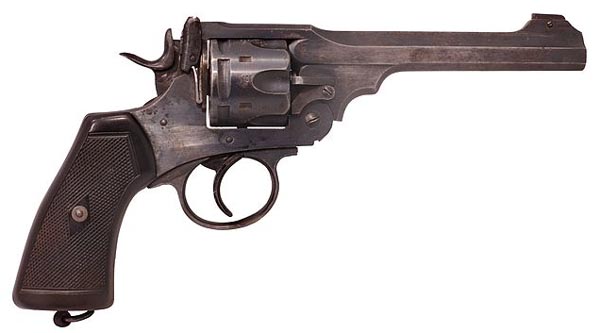 Webley and Scott .455 calibre Revolver.