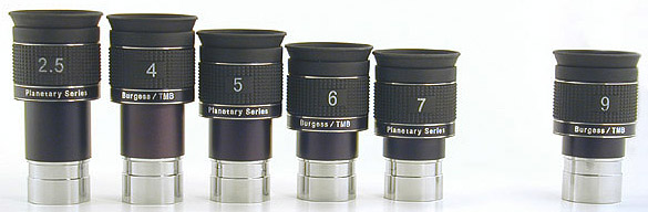 Burgess/TMB Planetary Eyepieces