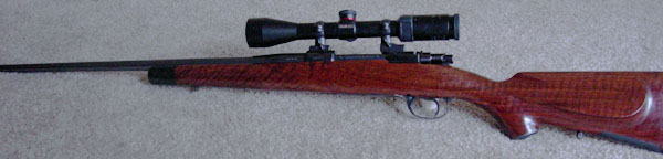 Custom Mauser 98 rifle