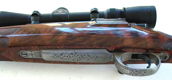 Custom Mauser 98 rifle by Larry Brace