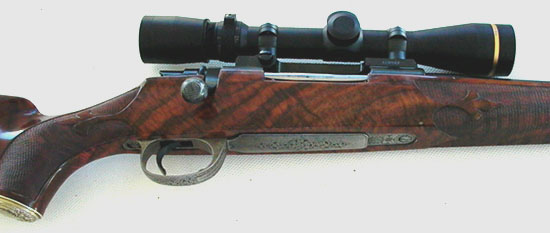 Custom Mauser 98 rifle by Larry Brace