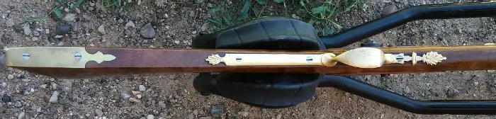 Trigger guard and Bridger Hawken-style butt plate