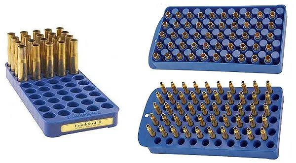 Frankford Arsenal Perfect Fit Reloading Tray Chart