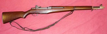 M1 Garand gas trap rifle