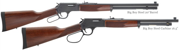 Henry Big Boy Steel Rifles