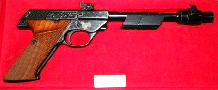 Ike's High-Standard Trophy Target Pistol.