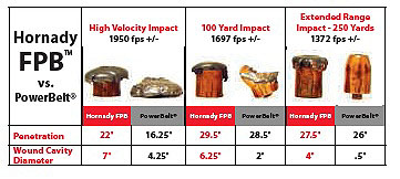 Hornady's FPB Muzzleloader Bullets