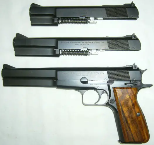 Hoag Longslide Hi-power pistol