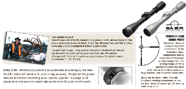 Leupold UltimateSlam 3-9x40mm Muzzleloader/Shotgun Scope