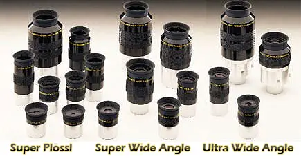 Meade Series 4000 eyepieces