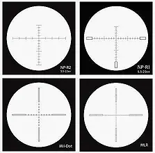 Nightforce NSX reticles