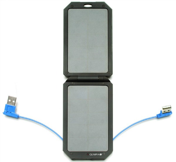 The Olympia Solar Battery with Charger Panels