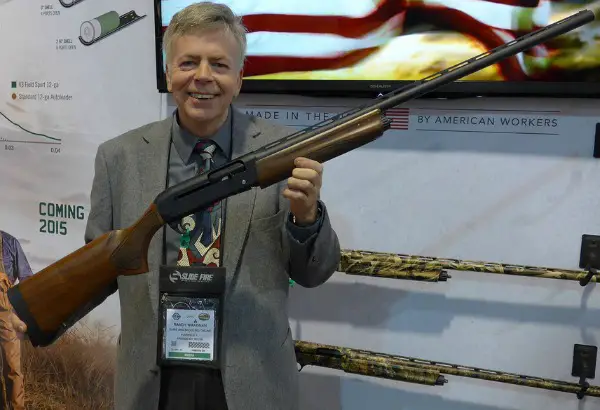 Walnut Remington V3 Autoloader.