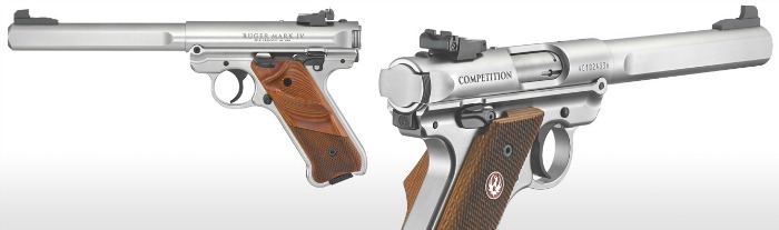 Ruger Mark IV Competition .22 LR Pistol