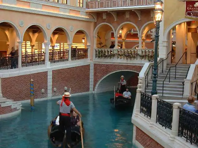 Venetian Canal and Shops