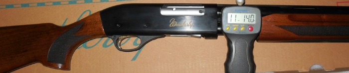 Weatherby PA-08 Pump Shotgun w/pull gauge
