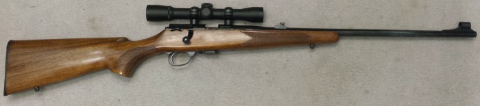 Zastava Model CZ99 Precision .22 LR Bolt Action Rifle and Weaver Classic 4x28mm Rimfire Scope